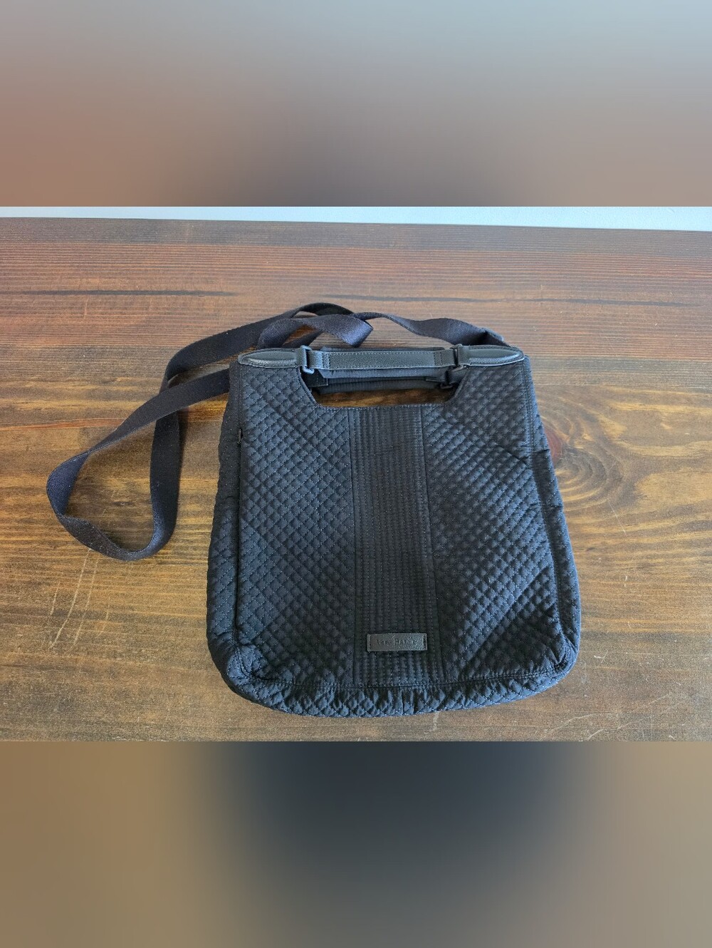 Vera Bradley Quilted Black Crossbody Bag